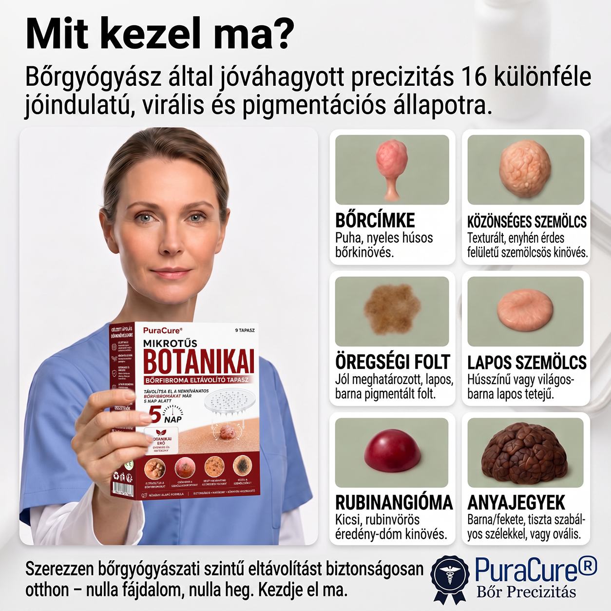 ✨𝐏𝐮𝐫𝐚𝐂𝐮𝐫𝐞® 𝐌𝐢𝐤𝐫𝐨-𝐭ű𝐬 𝐛𝐨𝐭𝐚𝐧𝐢𝐤𝐚𝐢 𝐛ő𝐫𝐧ö𝐯𝐞𝐝é𝐤-𝐞𝐥𝐭á𝐯𝐨𝐥í𝐭ó ✅✅𝐊é𝐬𝐳ü𝐥𝐭 𝐌𝐚𝐠𝐲𝐚𝐫𝐨𝐫𝐬𝐳á𝐠𝐨𝐧