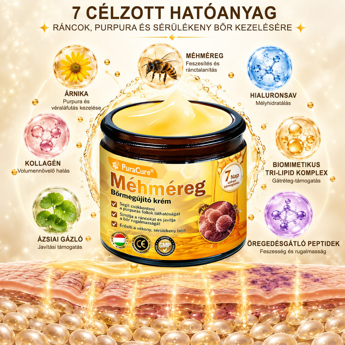 👉100K+ ELADVA -🧑‍⚕️PuraCure® méhpempő véraláfutás-javító és bőrerősítő krém (👍✅𝐂𝐄 𝐓𝐚𝐧ú𝐬í𝐭𝐯á𝐧𝐲)