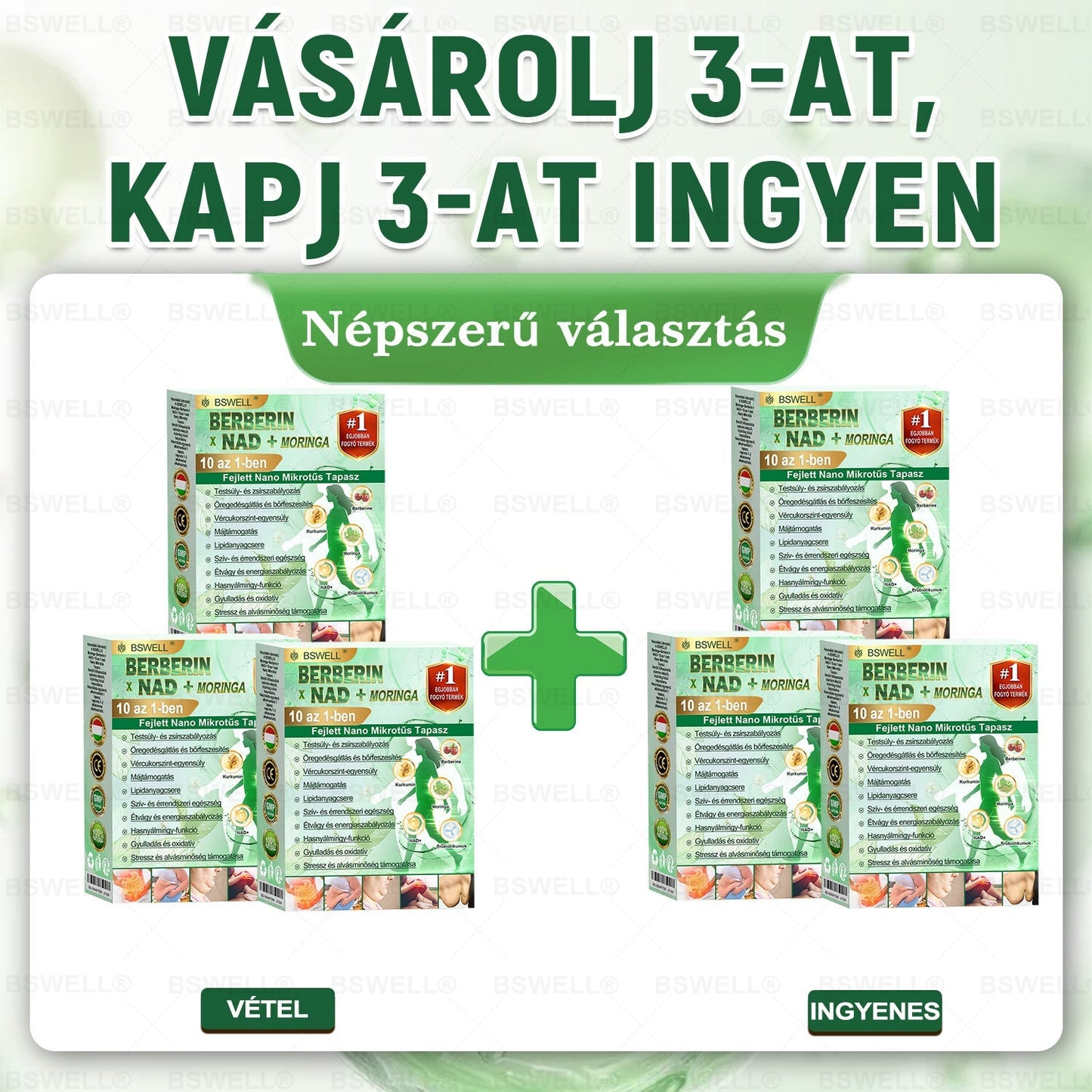 🧑‍⚕️🧑‍⚕️BSWELL® Nano mikrotűs karcsúsító tapasz (Naponta csak egyszer, 28 nap alatt látható változások ✅ Elhízás, szív- és érrendszeri egészség, cukorbetegség, alvási apnoe, bélrendszeri egészség, ízületi problémák és még sok más támogatására)