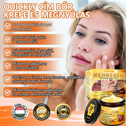 🧑‍⚕️ ZödVita® Méhméreg Bőr Helyreállító Krém 🐝🔥Magyar fejlesztés, magyarországi gyártás és szállítás