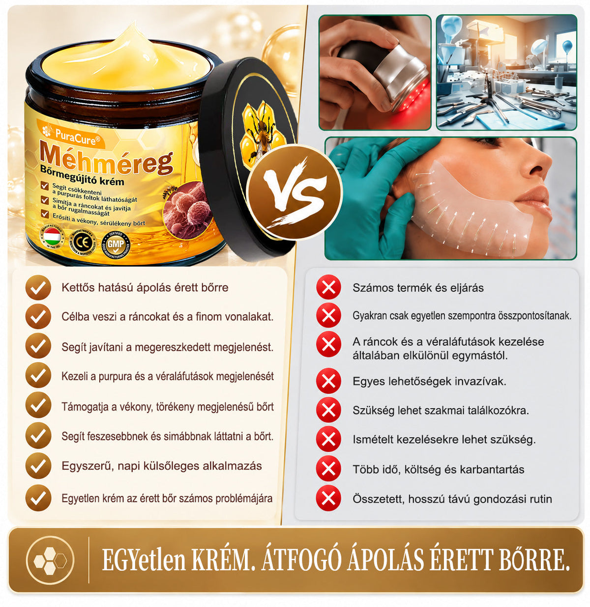 👉100K+ ELADVA -🧑‍⚕️PuraCure® méhpempő véraláfutás-javító és bőrerősítő krém (👍✅𝐂𝐄 𝐓𝐚𝐧ú𝐬í𝐭𝐯á𝐧𝐲)
