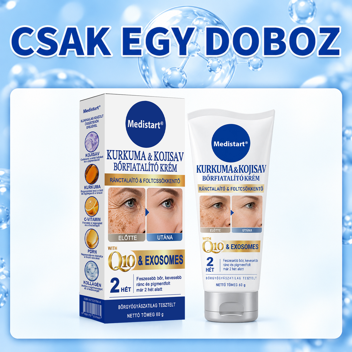 🧑‍⚕️Medistart® 𝐊𝐮𝐫𝐤𝐮𝐦𝐚 × 𝐊𝐨𝐣𝐢𝐧𝐬𝐚𝐯 𝐄́𝐣𝐬𝐳𝐚𝐤𝐚𝐢 Bőrfiatalító 𝐊𝐫𝐞́𝐦— 𝐇𝐚𝐥𝐯𝐚́𝐧𝐲𝐢́𝐭𝐬𝐝 𝐚 𝐦𝐚𝐤𝐚𝐜𝐬 𝐬𝐨̈𝐭𝐞́𝐭 𝐟𝐨𝐥𝐭𝐨𝐤𝐚𝐭 𝐞́𝐬 𝐬𝐢𝐦𝐢́𝐭𝐬𝐝 𝐤𝐢 𝐚 𝐥𝐚́𝐭𝐡𝐚𝐭𝐨́ 𝐫𝐚́𝐧𝐜𝐨𝐤𝐚𝐭 𝐚𝐥𝐯𝐚́𝐬 𝐤𝐨̈𝐳𝐛𝐞𝐧 🌙 ✅ 𝐄́𝐣𝐬𝐳𝐚𝐤𝐚́𝐧𝐤𝐞́𝐧𝐭 𝐞𝐠𝐲 𝐥𝐞́𝐩𝐞́𝐬 · 𝐋𝐚́𝐭𝐡𝐚𝐭𝐨́ 𝐯𝐚́𝐥𝐭𝐨𝐳𝐚́𝐬 𝟕 𝐞́𝐣𝐬𝐳𝐚𝐤𝐚 𝐚𝐥𝐚𝐭𝐭 💯