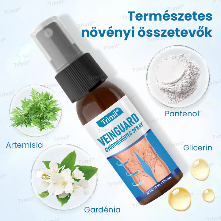 💚Trimil® VeinGuard Gyógynövényes Spray - ✅ Klinikailag bizonyított, hogy mindössze 7 nap alatt megszünteti a visszereket!