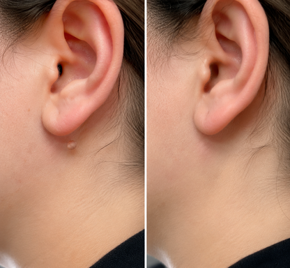 🧑‍⚕️ PuraCure® 2 az 1-ben mikrotűs és hidrokolloid tapasz🍀 | Kiálló anyajegyek, aknék, lapos szemölcsök és bőrnövedékek eltávolítására | Segít csökkenteni a ráncokat, hegeket és bőrhibákat | Láthatatlan tapasz az arcra és testre